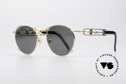 Jean Paul Gaultier 56-0174 Tupac 2Pac Sonnenbrille, Kultobjekt, auch gerne als 'Steampunk-Brille' bezeichnet, Passend für Herren und Damen