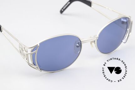 Jean Paul Gaultier 58-6102 Steampunk Sonnenbrille 90er, ungetragen (wie alle unsere Gaultier Sonnenbrillen), Passend für Herren und Damen