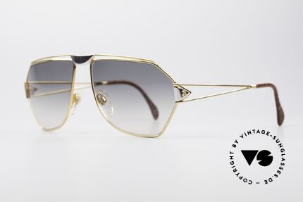 St. Moritz 403 80er Jupiter Sonnenbrille, in Kleinstserie produziert: jeder Rahmen ist nummeriert, Passend für Herren