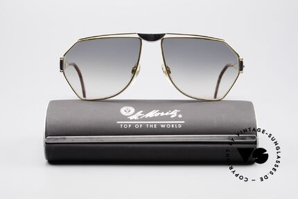 St. Moritz 403 80er Jupiter Sonnenbrille, KEINE Retrosonnenbrille, sondern 100% vintage Original, Passend für Herren