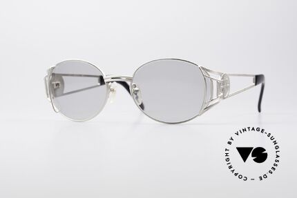 Jean Paul Gaultier 58-6102 Steampunk Vintage Brille, hochwertiges & kreatives Jean Paul Gaultier Design, Passend für Herren und Damen