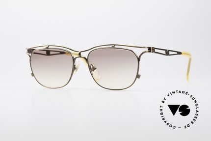 Jean Paul Gaultier 55-2178 Vintage JPG Designerbrille, sehr edle 90er Designersonnenbrille von Gaultier, Passend für Herren und Damen