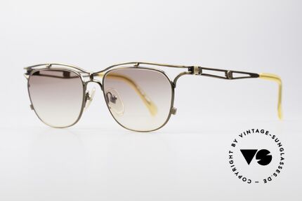 Jean Paul Gaultier 55-2178 Vintage JPG Designerbrille, JPG Farbe: "smoke gold"," burnt gold", "antik gold", Passend für Herren und Damen