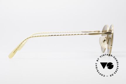 Jean Paul Gaultier 55-2172 Runde Vintage Sonnenbrille, KEINE Retrobrille, sondern 100% vintage Original, Passend für Herren und Damen