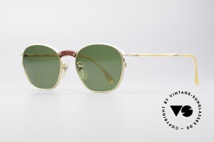 Jean Paul Gaultier 55-1271 Vergoldete JPG Sonnenbrille, absolute Top-Qualität (die Fassung ist gold-plattiert), Passend für Herren und Damen