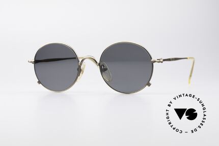 Jean Paul Gaultier 55-1176 Runde Polarisierende Brille, zeitlose Designersonnenbrille von Jean Paul Gaultier, Passend für Herren und Damen