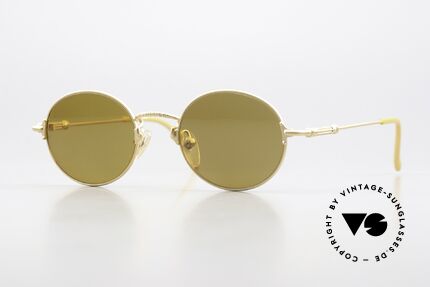 Jean Paul Gaultier 55-6109 Mattgold Und Polarisierend Details