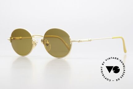 Jean Paul Gaultier 55-6109 Mattgold Und Polarisierend, originelle Sonnengläser: POLARISIEREND (100% UV), Passend für Herren und Damen