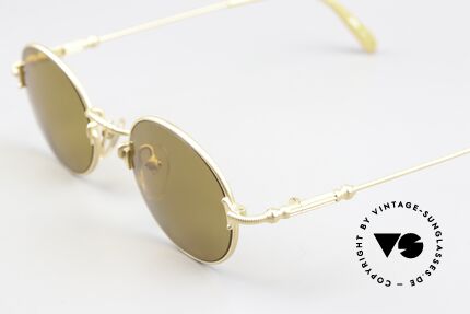 Jean Paul Gaultier 55-6109 Mattgold Und Polarisierend, ein echtes Designerstück in herausragender Qualität!, Passend für Herren und Damen