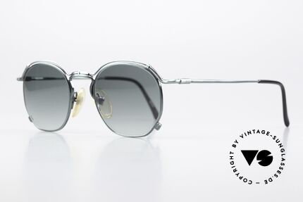 Jean Paul Gaultier 55-2171 90er Vintage Designerbrille, "smoke green" Rahmen mit Gläsern in grünem Verlauf, Passend für Herren und Damen
