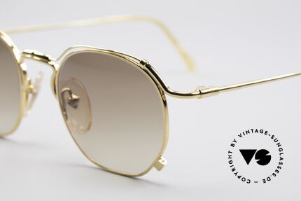 Jean Paul Gaultier 55-2171 Vergoldete Designerbrille, nie getragen (wie alle unsere alten JPG Sonnenbrillen), Passend für Herren und Damen