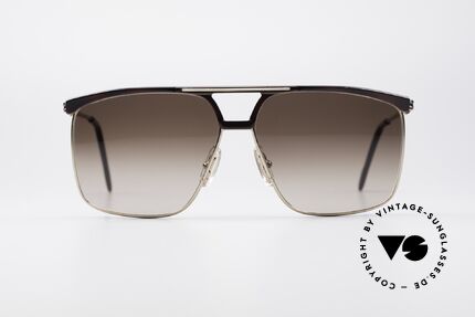 Ferrari F35 Alutanium 80er Sonnenbrille, markantes Design; Top-Qualität & edle Lackierung, Passend für Herren