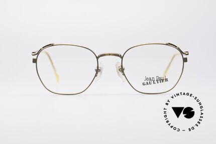 Jean Paul Gaultier 55-3173 Designer Brillenfassung, ultraleichtes JPG Gestell und sehr reich an Details, Passend für Herren und Damen