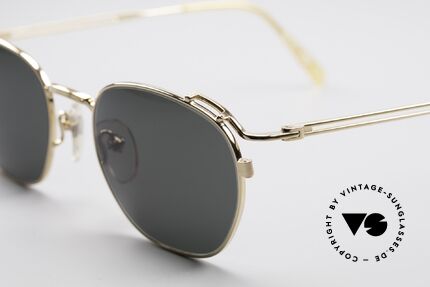 Jean Paul Gaultier 55-3173 Gold-Plated Sonnenbrille, absolute TOP-Qualität von 1997/98, made in Japan, Passend für Herren und Damen