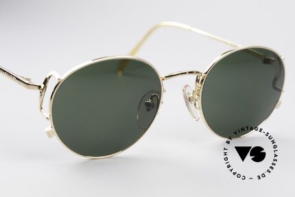 Jean Paul Gaultier 55-3178 Vergoldete JPG Sonnenbrille, KEINE Retrobrille; ein ca. 25 Jahre altes Unikat!, Passend für Herren und Damen