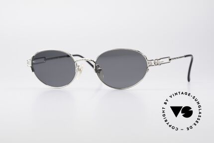 Jean Paul Gaultier 55-5108 Polarisierende Ovale Brille, rare vintage Sonnenbrille von Jean Paul Gaultier, Passend für Herren und Damen