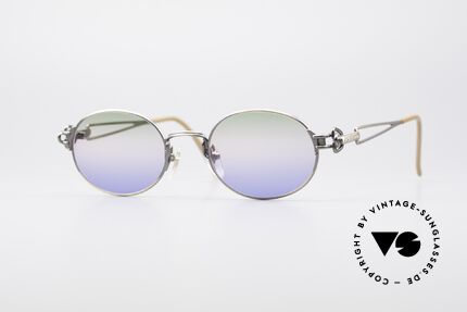 Jean Paul Gaultier 55-6112 JPG Designer Sonnenbrille, enorm hochwertige J.P. Gaultier Designersonnenbrille, Passend für Herren und Damen