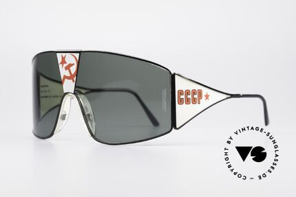 Alpina Talking Glasses Glasnost Gorbatschow Brille, "GLASNOST" = russ. für Offenheit / Transparenz, Passend für Herren und Damen