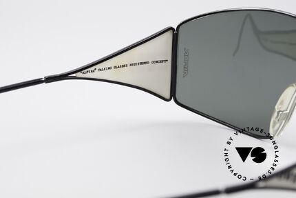 Alpina Talking Glasses Glasnost Gorbatschow Brille, ungetragenes Sammlerstück mit Fabergé Hartetui, Passend für Herren und Damen
