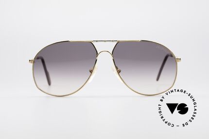 Alpina 704 Herren Piloten Sonnenbrille, seltene vintage Pilotensonnenbrille, made in Germany, Passend für Herren
