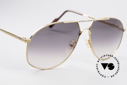 Alpina 704 Herren Piloten Sonnenbrille, KEINE Retro-Sonnenbrille; ein 100% vintage ORIGINAL, Passend für Herren