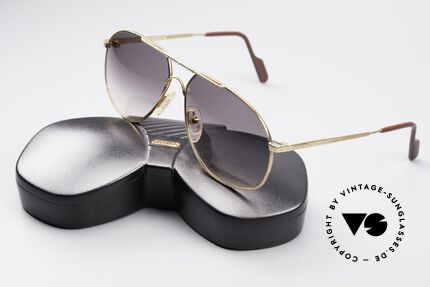Alpina 704 Herren Piloten Sonnenbrille, auf 399€ reduziert (Mini-Kratzerchen auf linkem Glas), Passend für Herren