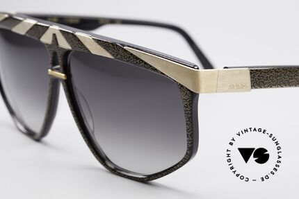 Alpina G82 No Retro Sonnenbrille Alt 80er, Top-Qualität (24kt vergoldete Metall-Applikationen), Passend für Herren und Damen