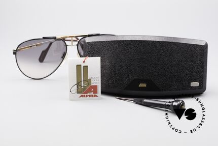 Alpina PC71 Verstellbare Vintage Brille, Schraubenzieher ist designed wie ein Schalthebel ;), Passend für Herren