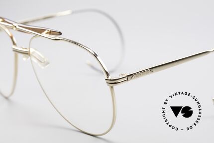Alpina PCF Vergoldete 90er Sport Brille, ungetragen (wie alle unsere Alpina Fassungen), Passend für Herren