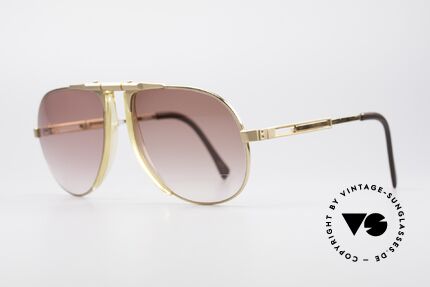 Willy Bogner 7004 Einstellbare 80er Sonnenbrille, feinste Qualität (100% UV) aus Österreich von ca. 1982, Passend für Herren