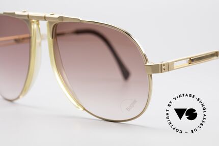 Willy Bogner 7004 Einstellbare 80er Sonnenbrille, 7004 = ähnlich der James Bond Bogner Brille Mod. 7003, Passend für Herren