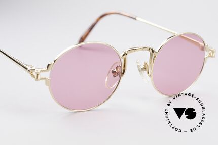 Jean Paul Gaultier 55-3171 Runde 90er Brille Vergoldet, ungetragen (wie alle unsere alten J.P. Gaultier Brillen), Passend für Herren und Damen Jean Paul Gaultier 55-3171 Runde 90er Brille Vergoldet, ungetragen (wie alle unsere alten J.P. Gaultier Brillen), Passend für Herren und Damen