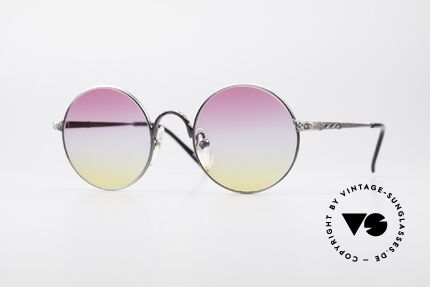 Jean Paul Gaultier 55-9671 Runde Designer Sonnenbrille, runde Jean Paul GAULTIER Designer-Sonnenbrille, Passend für Herren und Damen