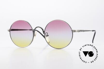 Jean Paul Gaultier 55-9671 Runde Designer Sonnenbrille Details