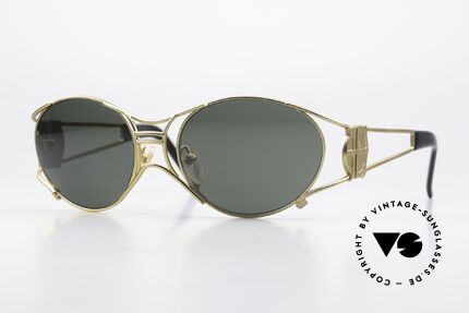 Jean Paul Gaultier 58-6101 90er Steampunk Sonnenbrille Details