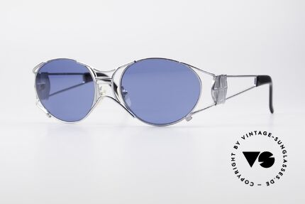 Jean Paul Gaultier 58-6101 JPG Steampunk Sonnenbrille, seltene Jean Paul GAULTIER Designer-Sonnenbrille, Passend für Herren und Damen