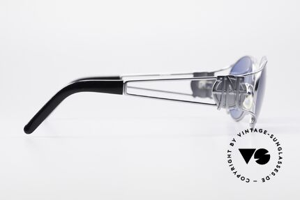 Jean Paul Gaultier 58-6101 JPG Steampunk Sonnenbrille, KEINE Retrobrille, ein 20 Jahre altes Designerstück!, Passend für Herren und Damen