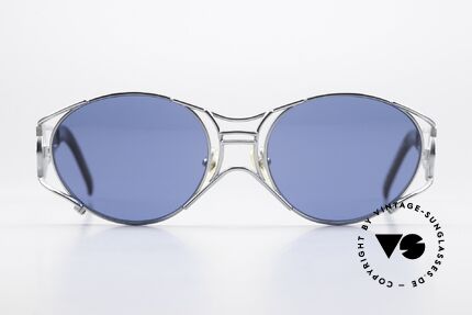 Jean Paul Gaultier 58-6101 JPG Steampunk Sonnenbrille, seltene Jean Paul GAULTIER Designer-Sonnenbrille, Passend für Herren und Damen
