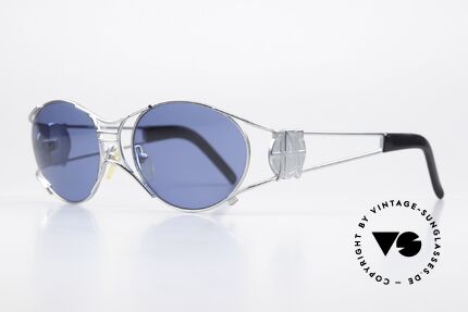 Jean Paul Gaultier 58-6101 JPG Steampunk Sonnenbrille, daher häufig auch als "Steampunk Brille" bezeichnet, Passend für Herren und Damen