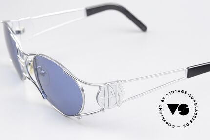 Jean Paul Gaultier 58-6101 JPG Steampunk Sonnenbrille, herausragende Fertigungsqualität; made in JAPAN, Passend für Herren und Damen