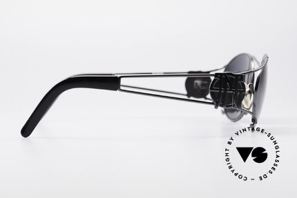 Jean Paul Gaultier 58-6101 Steampunk 90er Sonnenbrille, KEINE Retrobrille, ein 20 Jahre altes Designerstück!, Passend für Herren und Damen
