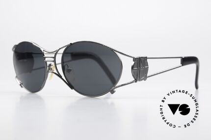Jean Paul Gaultier 58-6101 Steampunk 90er Sonnenbrille, daher häufig auch als "Steampunk Brille" bezeichnet, Passend für Herren und Damen