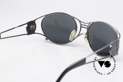 Jean Paul Gaultier 58-6101 Steampunk 90er Sonnenbrille, KEINE Retrobrille, ein 25 Jahre altes Designerstück!, Passend für Herren und Damen