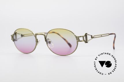 Jean Paul Gaultier 55-5110 Steampunk Designer Brille, gerne als "STEAMPUNK-Sonnenbrille" bezeichnet, Passend für Herren und Damen