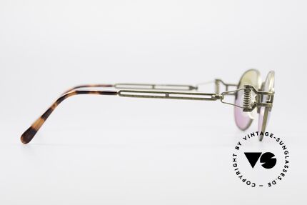 Jean Paul Gaultier 55-5110 Steampunk Designer Brille, KEINE Retrobrille, sondern ein ORIGINAL von 1997, Passend für Herren und Damen