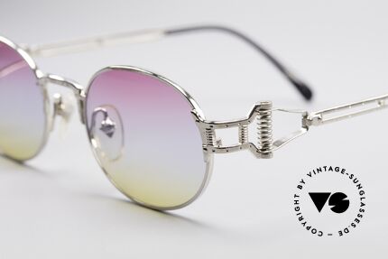 Jean Paul Gaultier 55-5110 Steampunk Vintage Brille, die Fassung ist natürlich auch optisch verglasbar, Passend für Herren und Damen