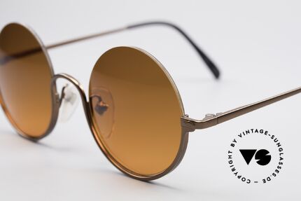 Jean Paul Gaultier 55-7163 Runde Vintage Sonnenbrille, ungetragen (wie alle unsere JPG Designerstücke), Passend für Herren und Damen