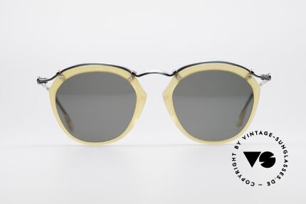Jean Paul Gaultier 56-1273 Panto Style Sonnenbrille, Gaultiers Interpretation einer Panto-Sonnenbrille, Passend für Herren und Damen