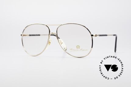 Aigner EA6 Echte 80er Brillenfassung, Etienne Aigner vintage Designer-Fassung der 80er, Passend für Herren und Damen