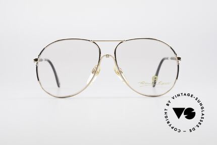 Aigner EA6 Echte 80er Brillenfassung, nobel modifizierte Pilotenform in eleganter Farbe, Passend für Herren und Damen